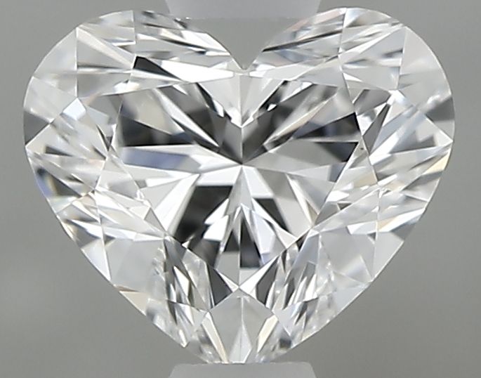 Heart Natural Diamond 0.61ct D VS2