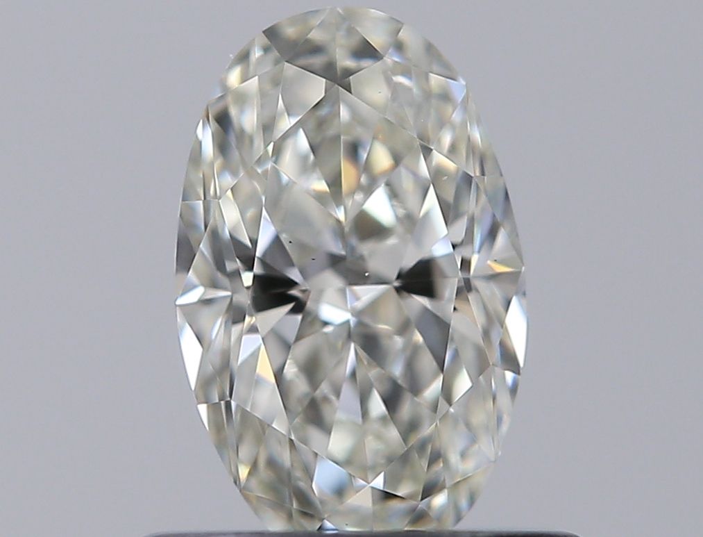 Oval Natural Diamond 0.53ct J VVS2