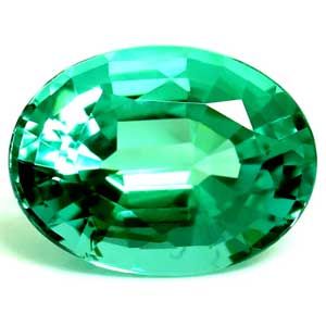 Oval Green Emerald 1.13ct loose gemstone