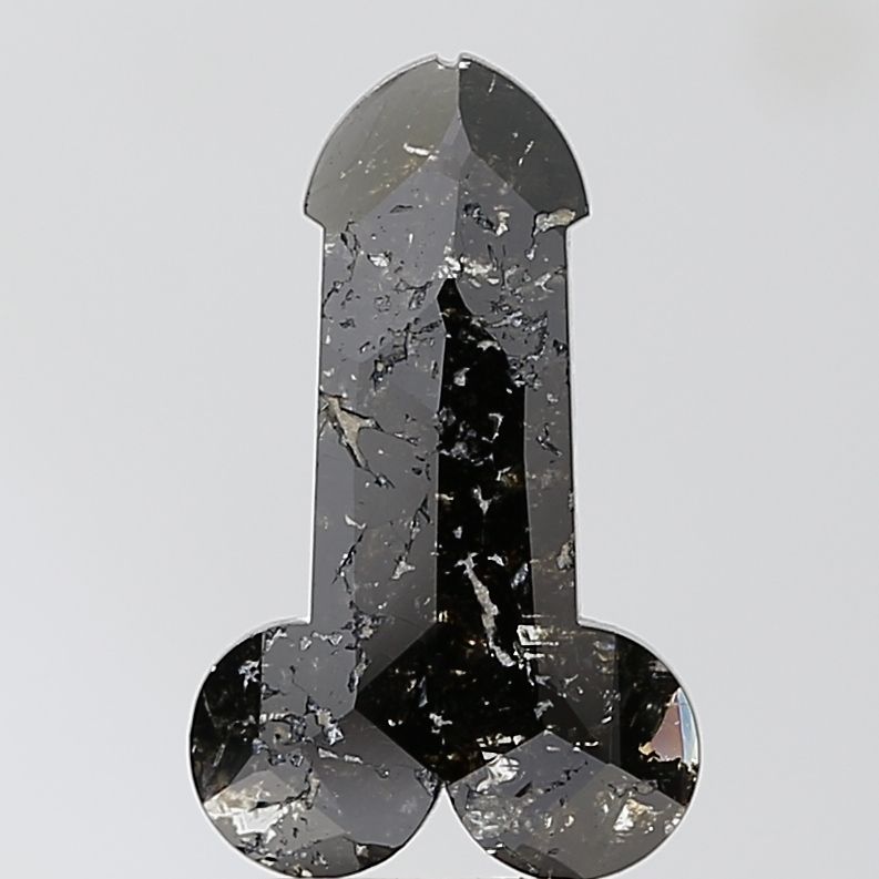 Other Salt And Pepper Natural Diamond 1.46ct VS2 loose diamond
