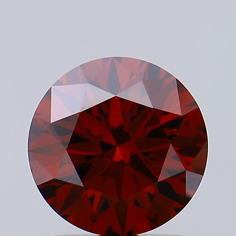 Round Fancy Deep Orange Lab-grown Diamond 1.53ct VS1 loose diamond