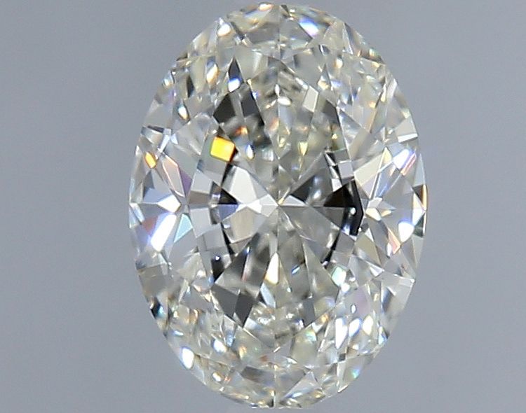 Oval Natural Diamond 0.90ct H VVS2