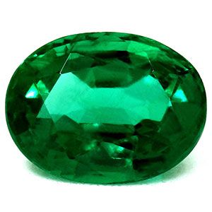 Oval Green Emerald 1.69ct loose gemstone
