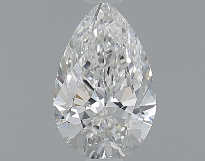 Pear Natural Diamond 0.80ct F VVS1