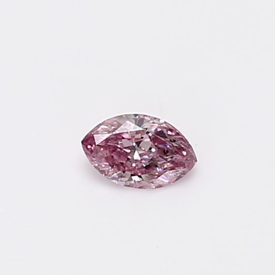 Marquise Fancy Intense Purplish Pink Natural Diamond 0.14ct I1 loose diamond