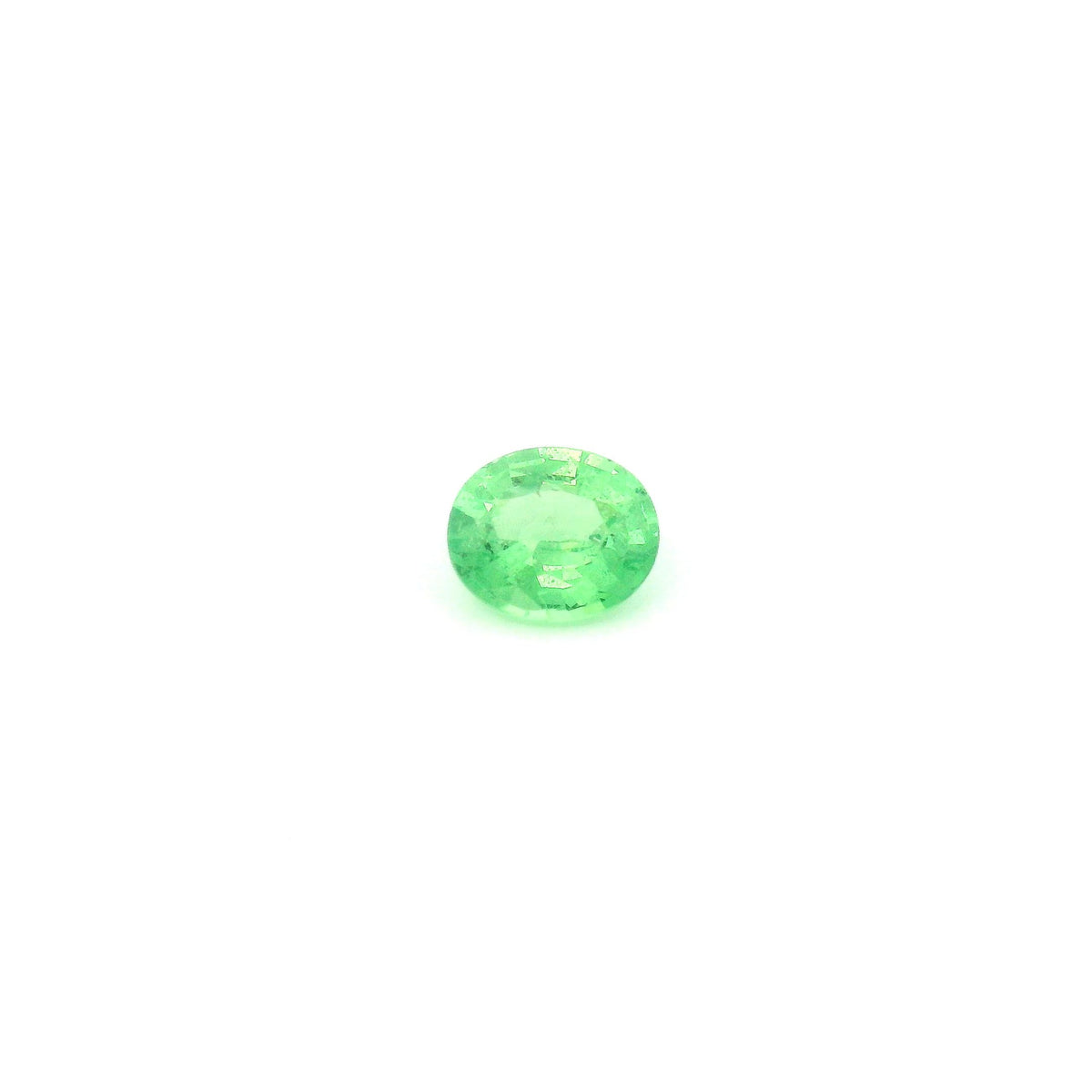 Oval Green Garnet 0.45ct loose gemstone