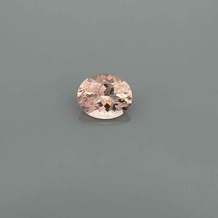 Oval Pink Morganite 3.49ct loose gemstone