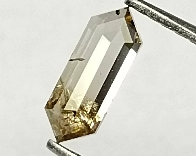 Hexagonal Champagne Natural Diamond 0.33ct I3 loose diamond