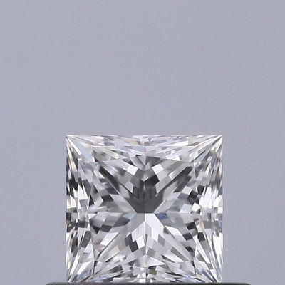 Princess Natural Diamond 0.44ct D VVS1