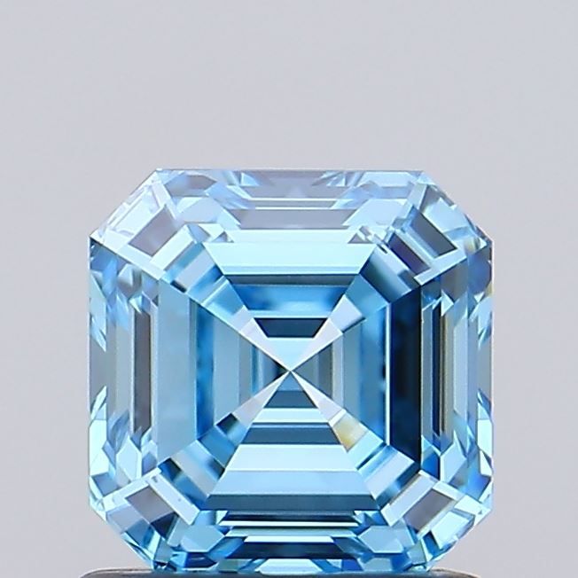 Asscher Fancy Vivid Blue Lab-grown Diamond 1.01ct VS1 loose diamond
