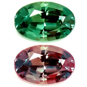 Oval Green Alexandrite 0.16ct loose gemstone