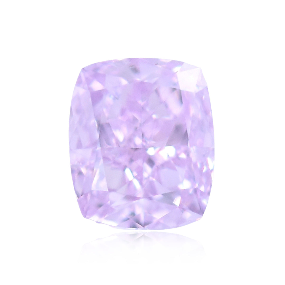 Cushion Fancy Pink Purple Natural Diamond 0.31ct VS2 loose diamond