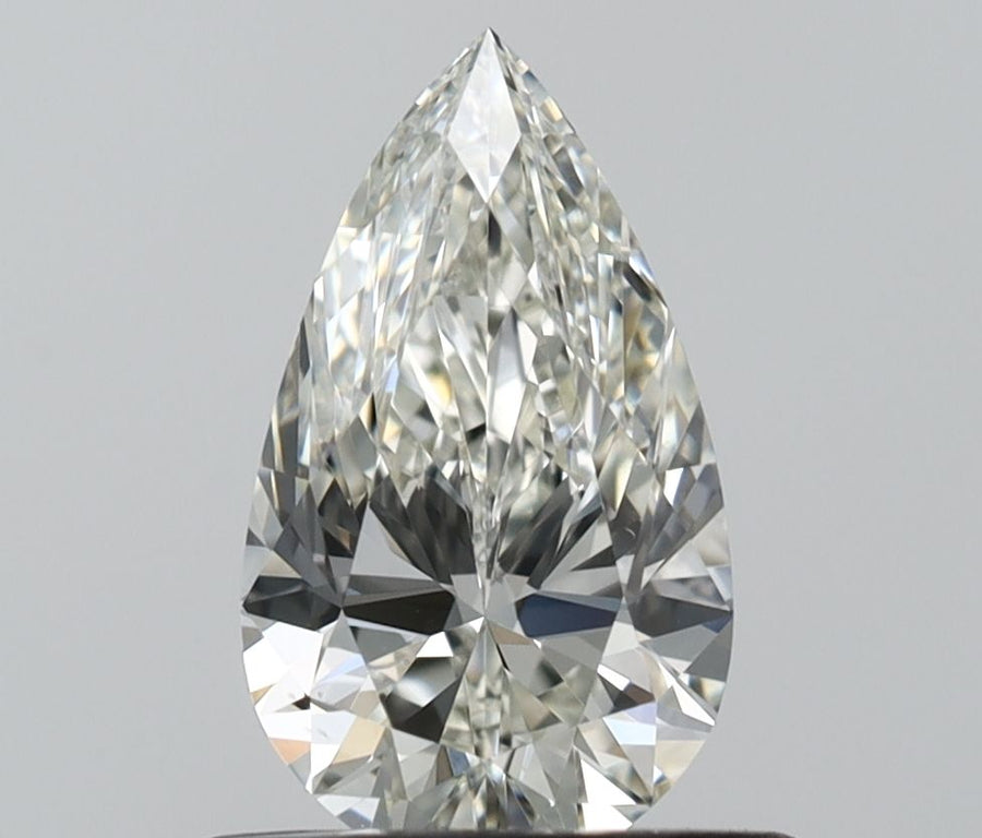 Pear Natural Diamond 0.60ct H VS1