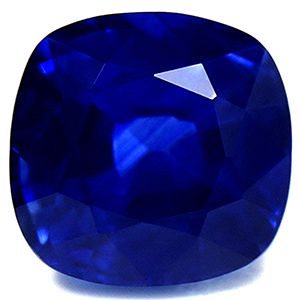 Cushion Blue Sapphire 1.68ct loose gemstone