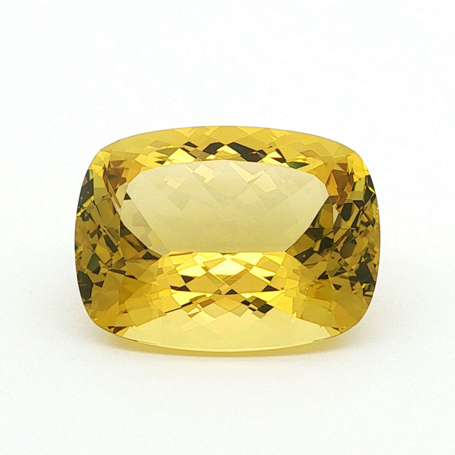 Cushion Yellow Beryl 20.38ct loose gemstone
