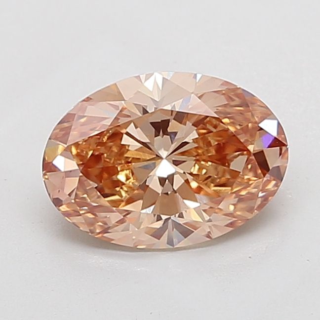 Oval Fancy Brown Lab-grown Diamond 3.03ct VS1 loose diamond