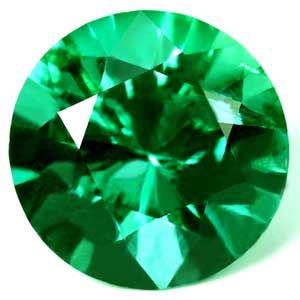 Round Green Emerald 1.49ct loose gemstone