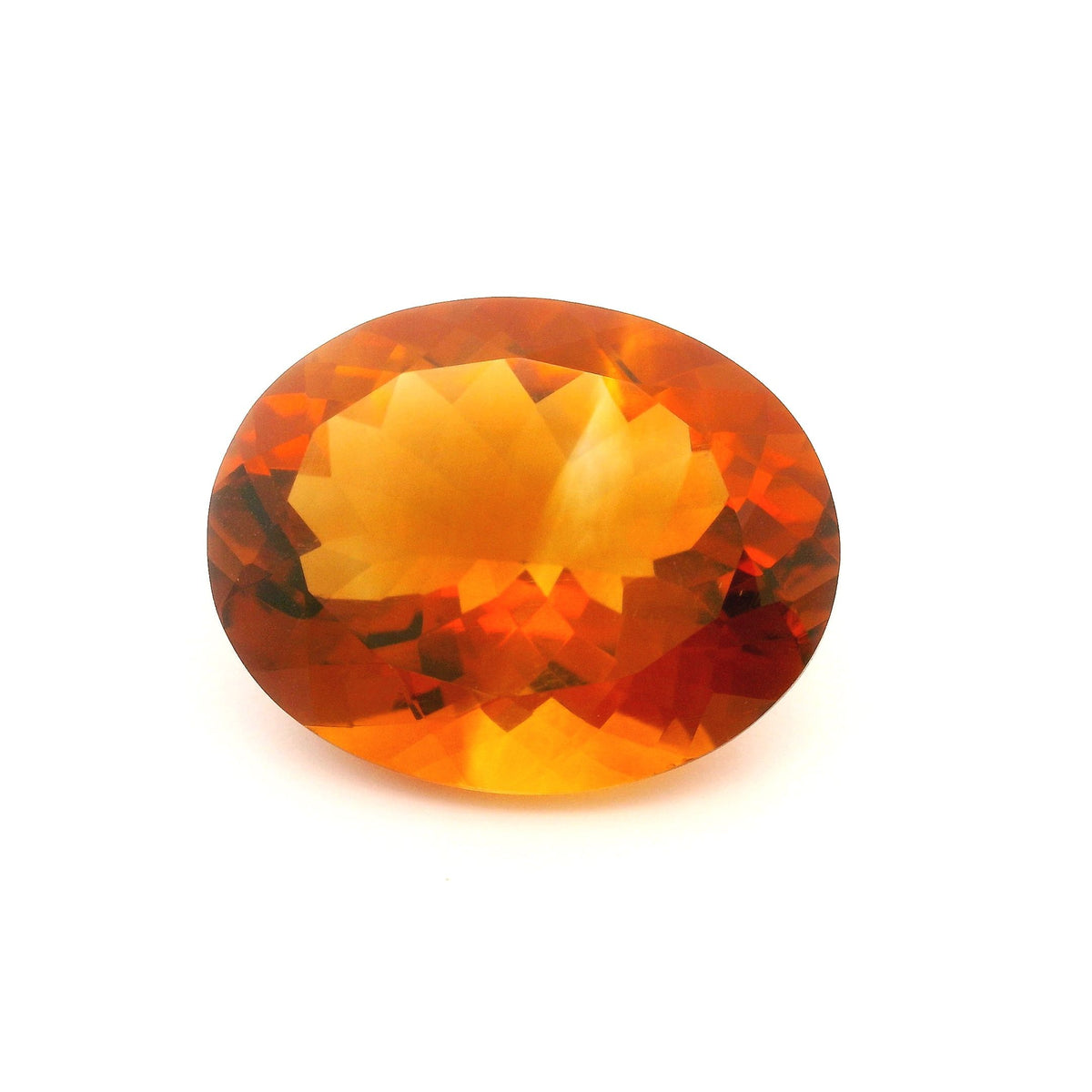 Oval Yellow Citrine 13.75ct loose gemstone