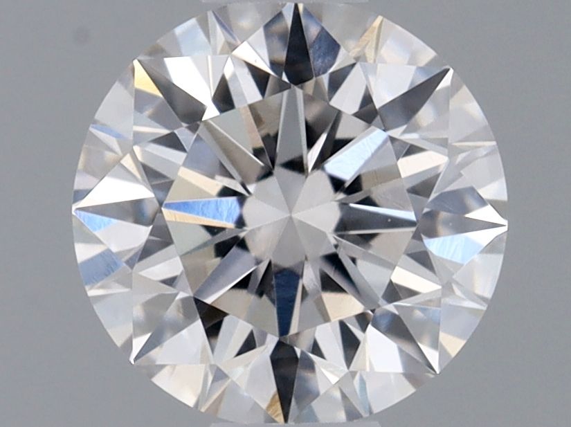 Round Faint Pinkish Blue Natural Diamond 0.45ct VS2 loose diamond