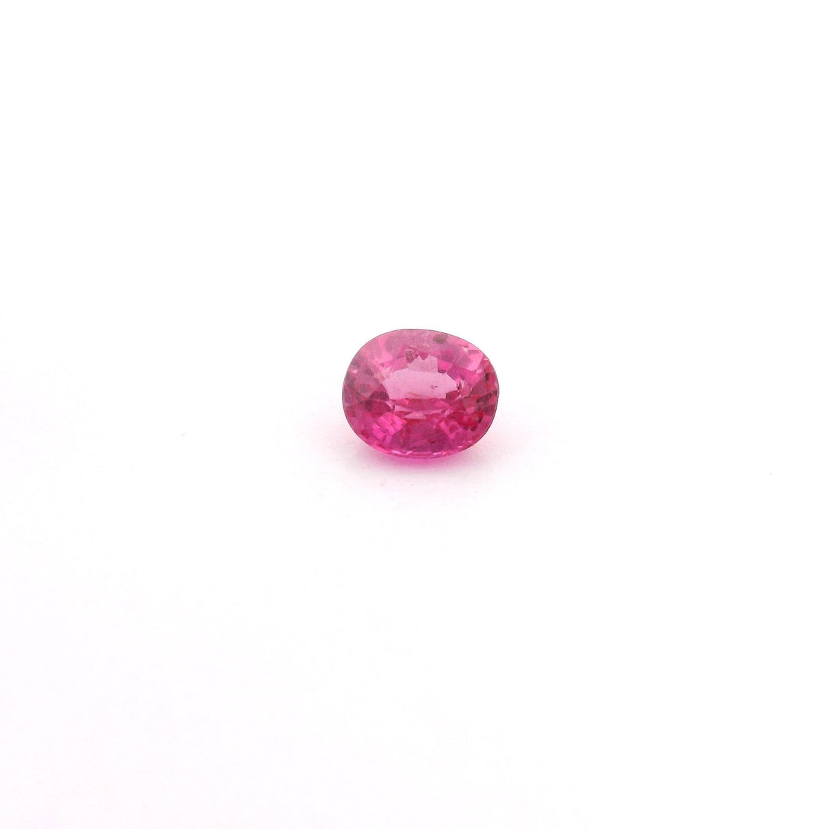 Oval Red Ruby 0.45ct loose gemstone