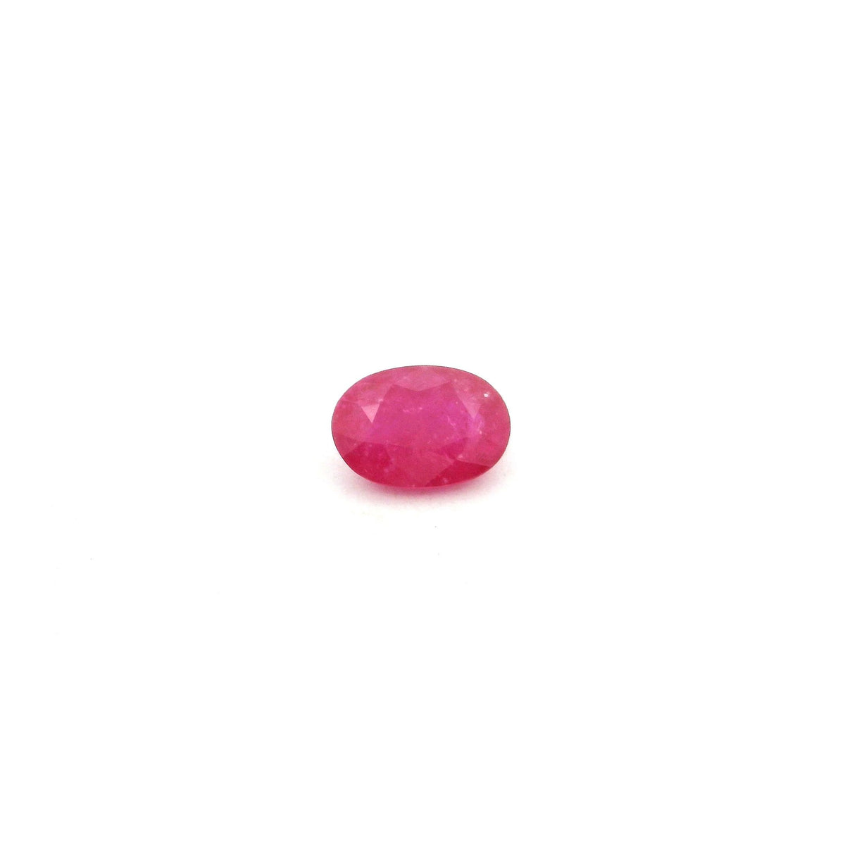 Oval Red Ruby 0.63ct loose gemstone