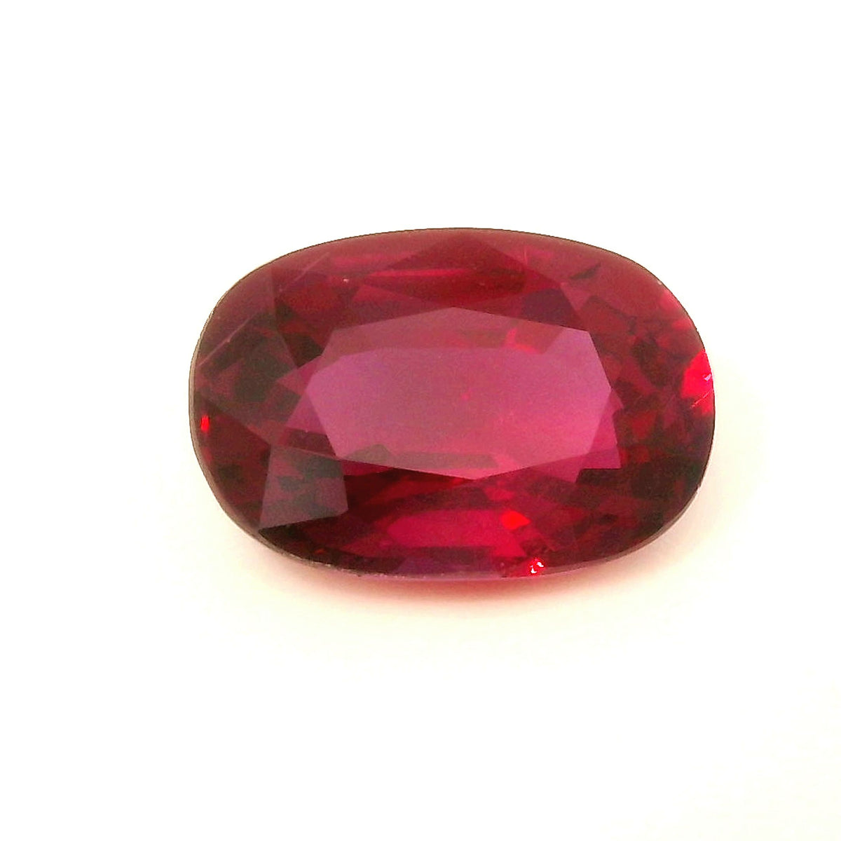 Cushion Red Ruby 1.56ct loose gemstone