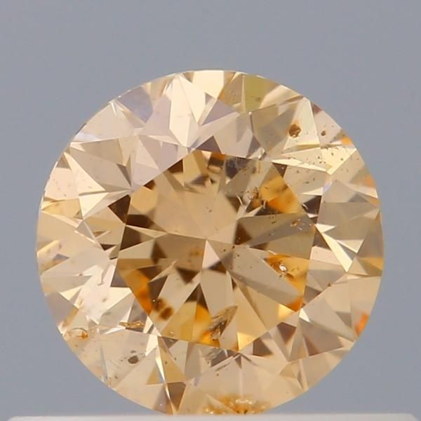 Round Fancy Yellow Yellow Orange Natural Diamond 0.42ct loose diamond