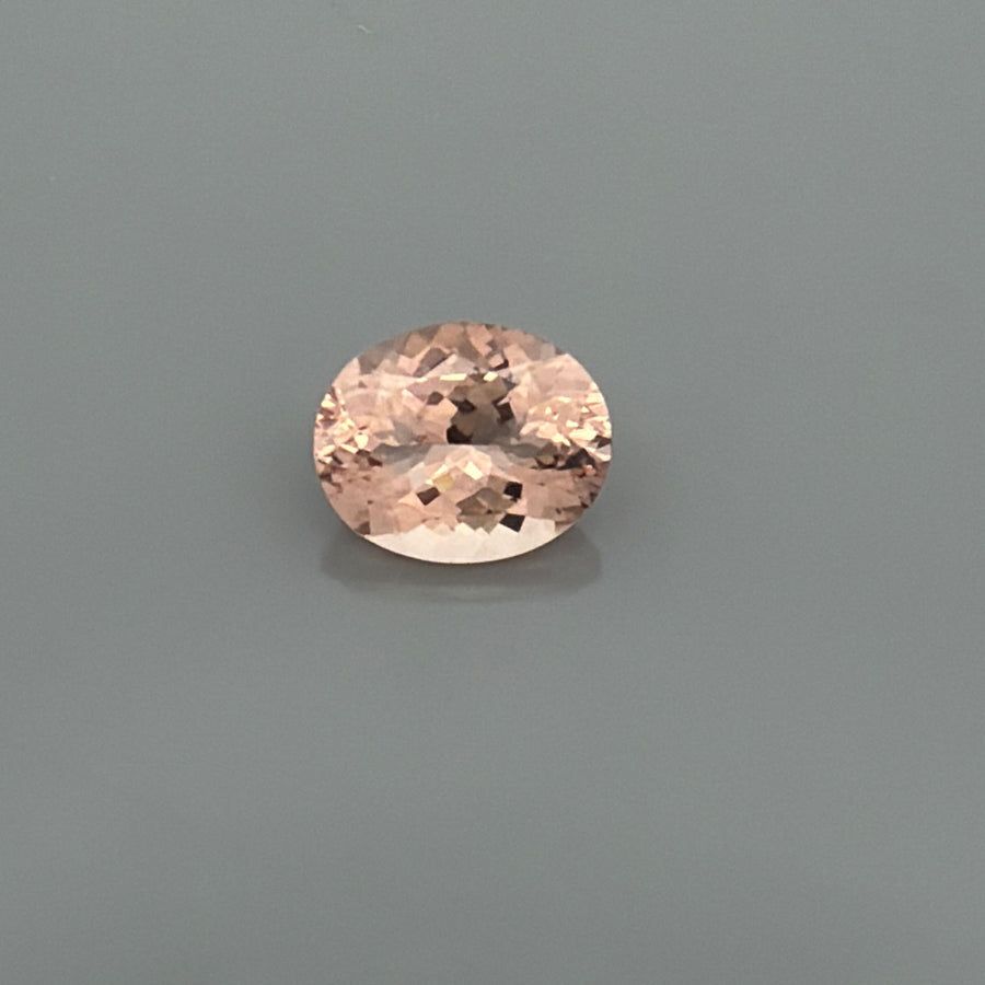Oval Pink Morganite 5.81ct loose gemstone