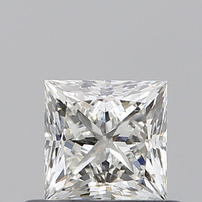 Princess Natural Diamond 0.60ct I IF