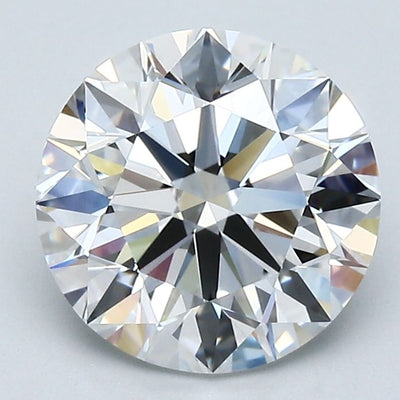 Round Natural Diamond 2.50ct D VVS2