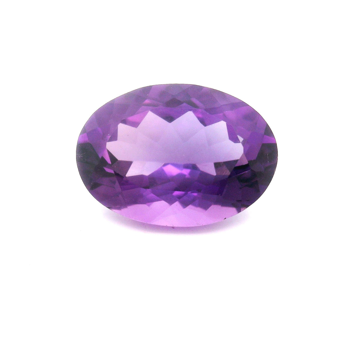 Oval Purple Amethyst 5.74ct loose gemstone