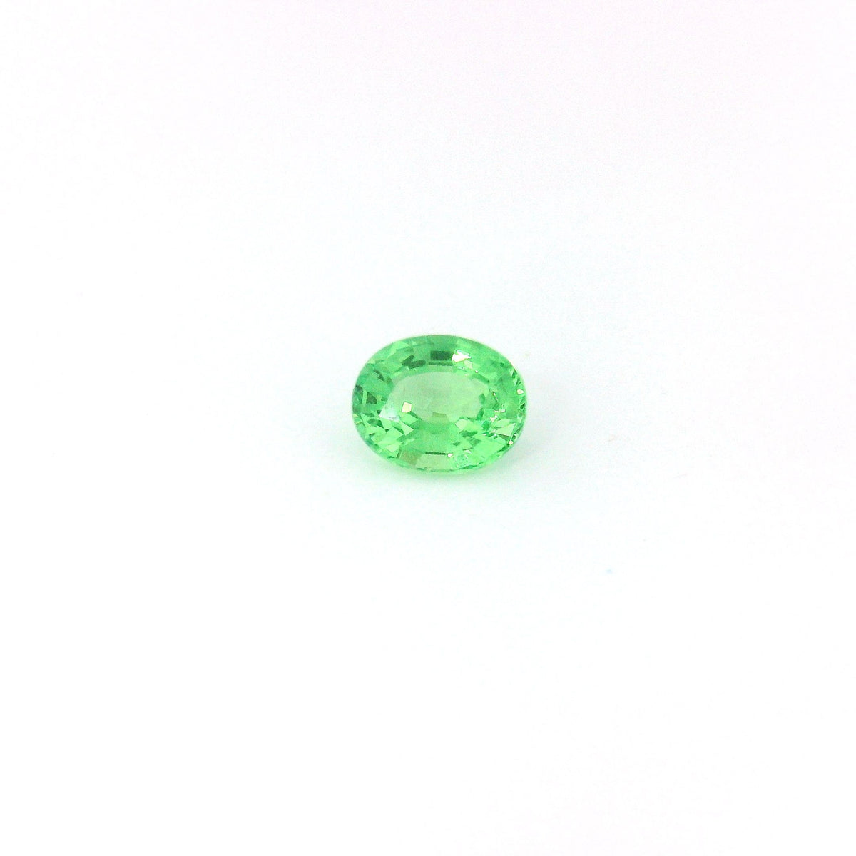 Oval Green Garnet 0.46ct loose gemstone