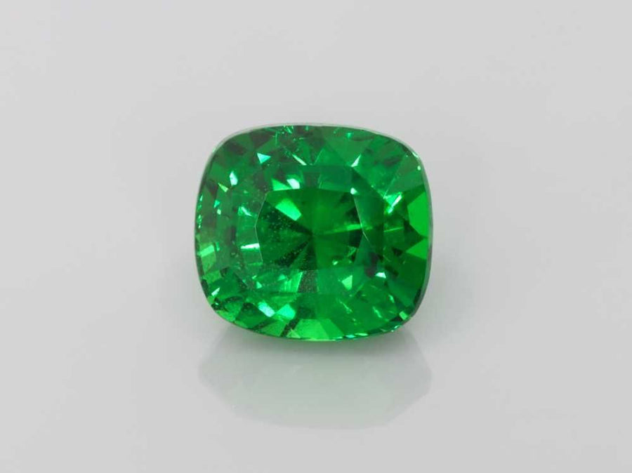 Cushion Green Garnet 6.65ct loose gemstone