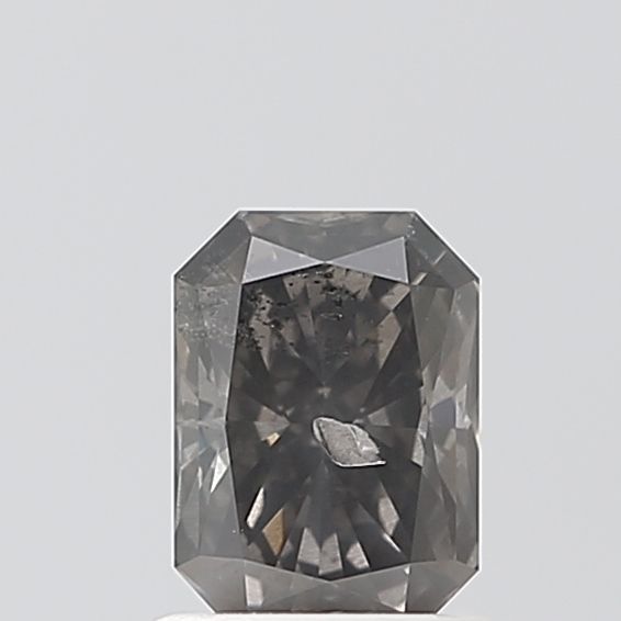 Radiant Fancy Gray Natural Diamond 0.91ct I1 loose diamond