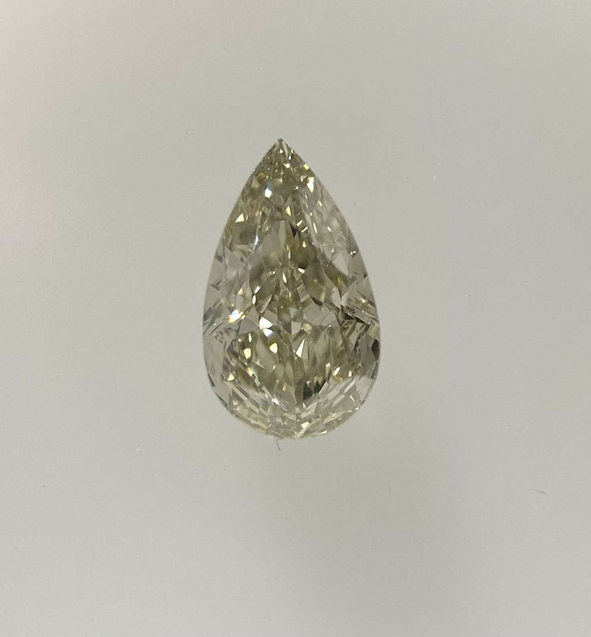 Pear Fancy Brownish Greenish Yellow Natural Diamond 1.2ct VVS1 loose diamond