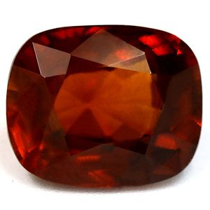 Cushion Orange Garnet 7.37ct loose gemstone