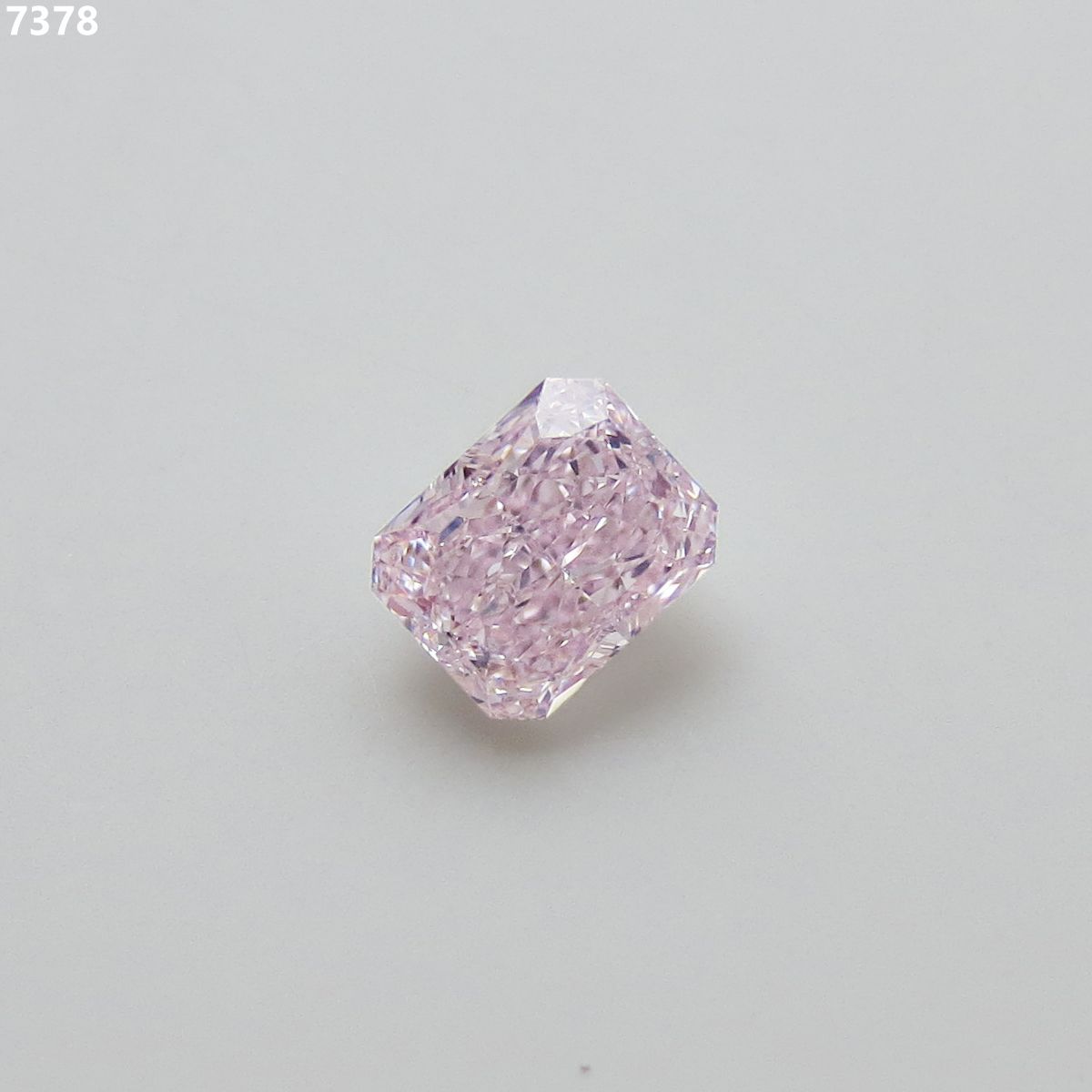 Radiant Fancy Light Pink Natural Diamond 0.56ct VS2 loose diamond