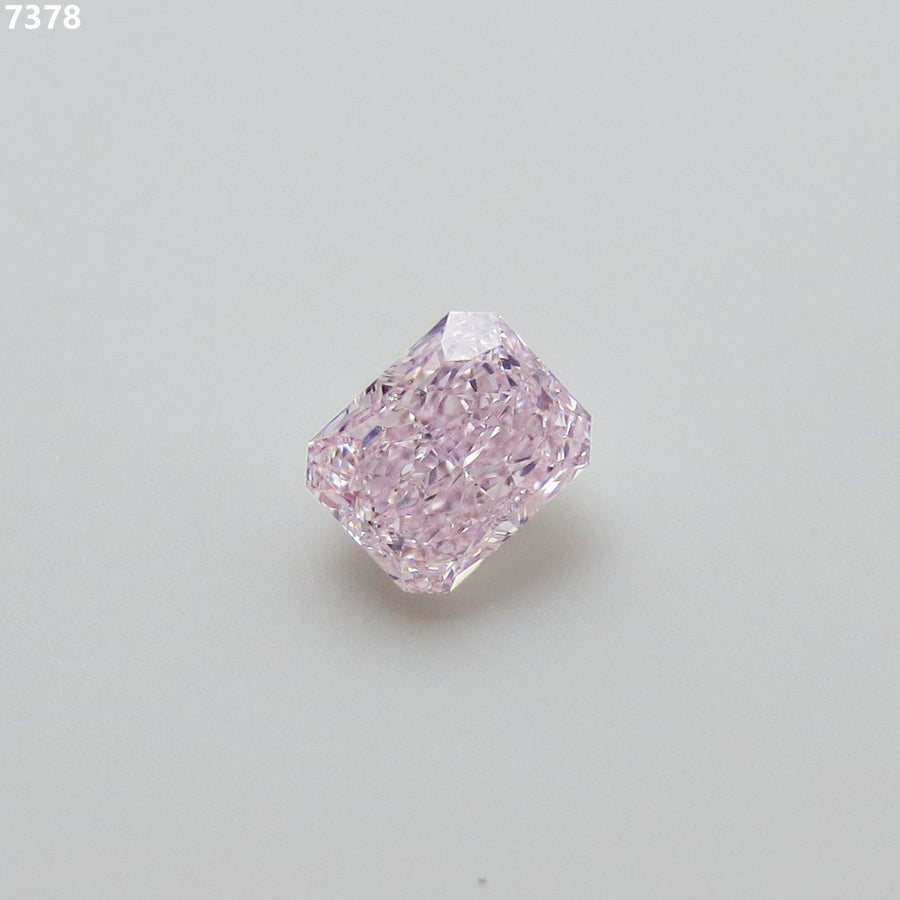 Radiant Fancy Light Pink Natural Diamond 0.56ct VS2 loose diamond
