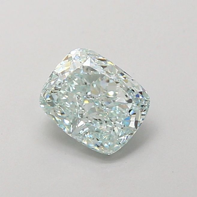 Cushion Fancy Green Lab-grown Diamond 1.1ct VVS1 loose diamond