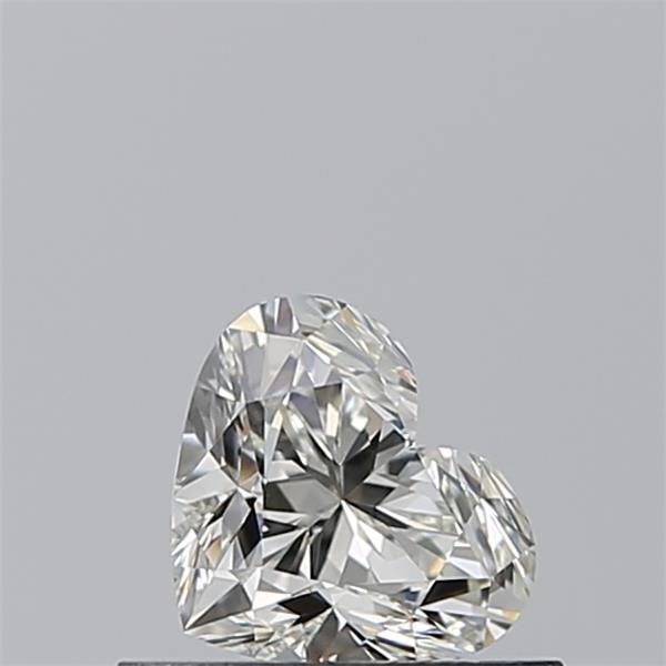 Heart Natural Diamond 0.52ct J VVS1