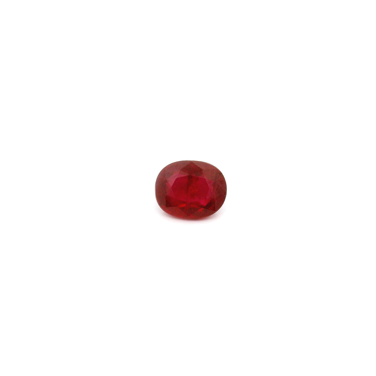 Oval Red Ruby 0.46ct loose gemstone