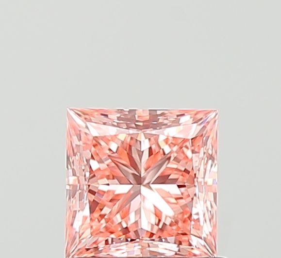 Princess Faint Yellow Lab-grown Diamond 1.01ct VS1 loose diamond