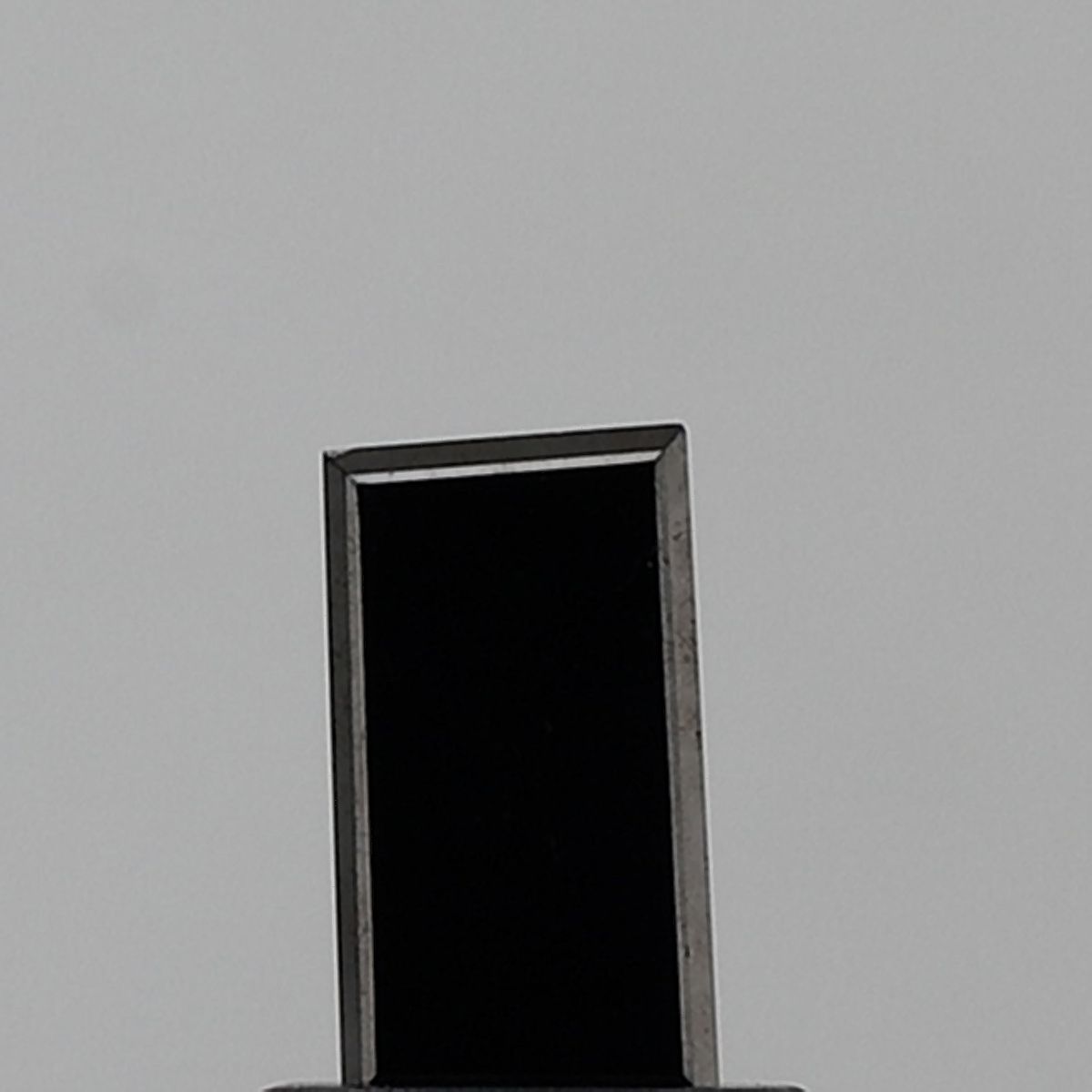 Baguette Black Natural Diamond 0.54ct VVS2 loose diamond