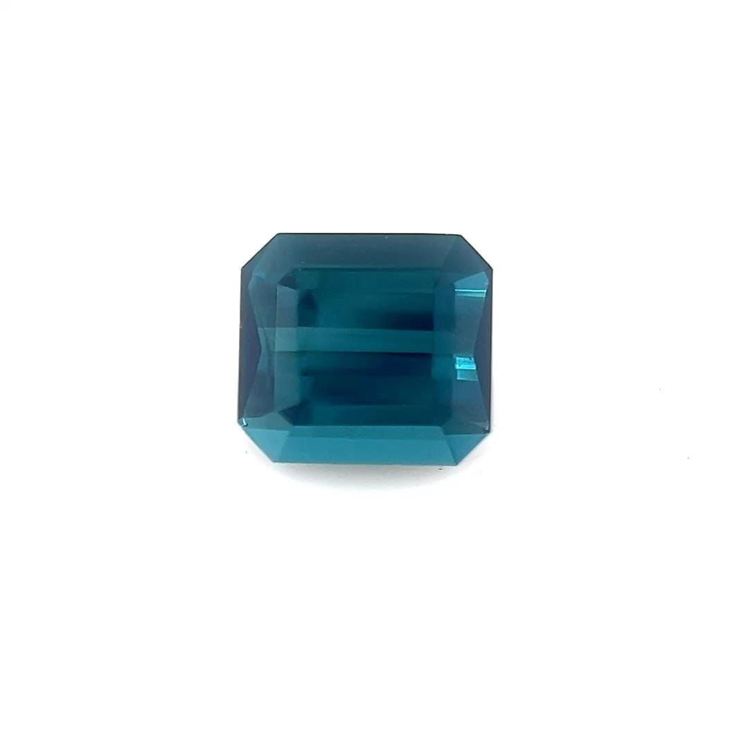 Emerald Blue Tourmaline 0.93ct loose gemstone