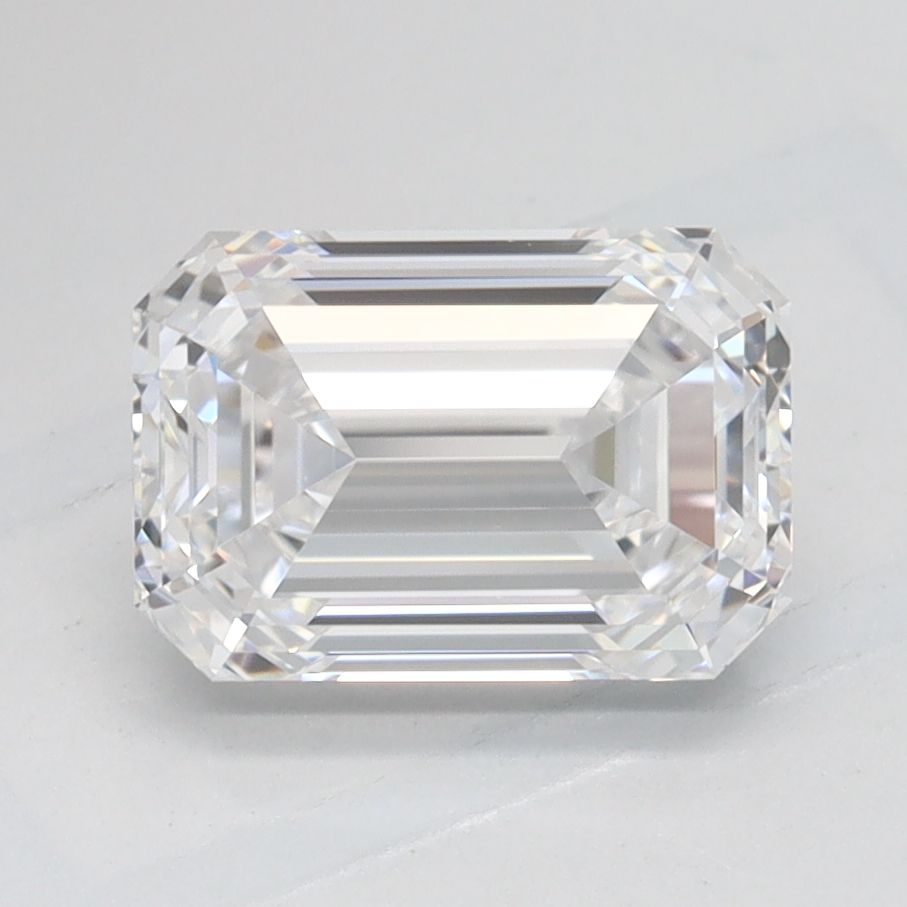Emerald Lab-Grown Diamond 1.55ct D IF