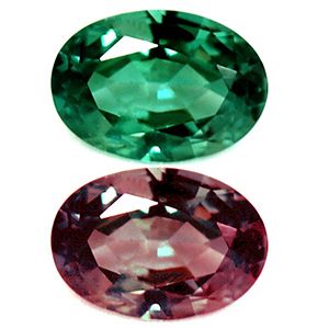 Oval Green Alexandrite 0.3ct loose gemstone