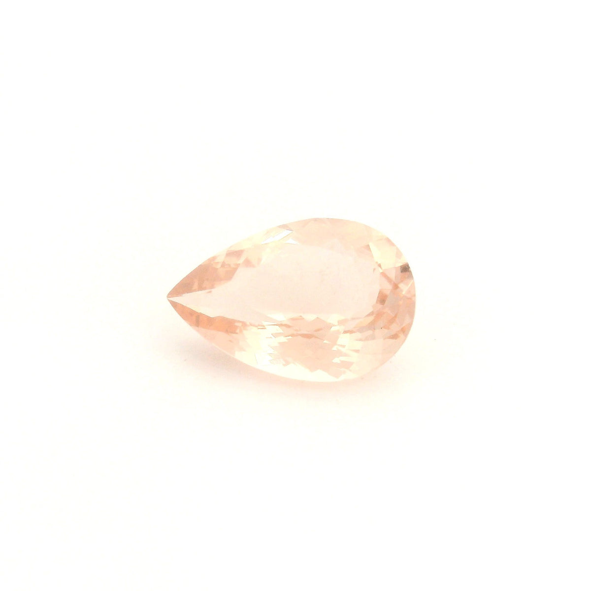 Pear Pink Morganite 2.44ct loose gemstone