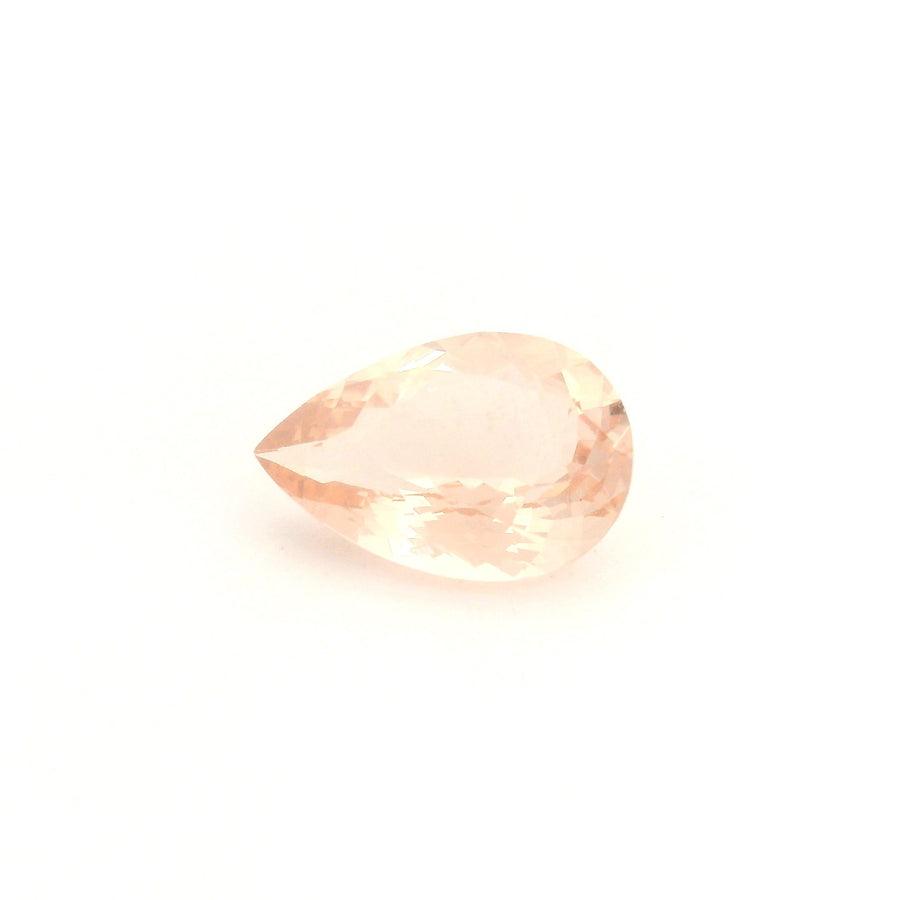 Pear Pink Morganite 2.44ct loose gemstone