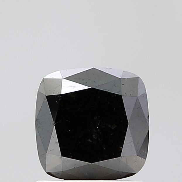 Cushion Black Natural Diamond 1.39ct VS2 loose diamond