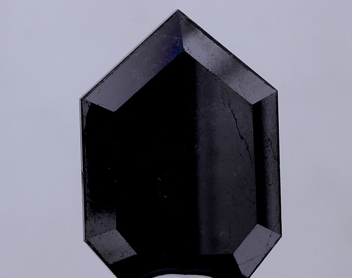 Pentagonal Black Natural Diamond 25.9ct VS1 loose diamond